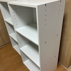 【お譲りします】カラーボックス×2個
の画像