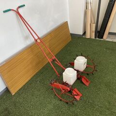 928 鳥取県発 シバタ 手押式 歩行用 播種機 [ CK-A ] 現状販売 引取歓迎 広島 岡山 島根 兵庫 あぐり家鳥取中央店の画像