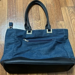 トートバッグ　ジーンズ生地の画像