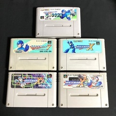 スーパーファミコン ソフト ロックマン5セット 動作確認済