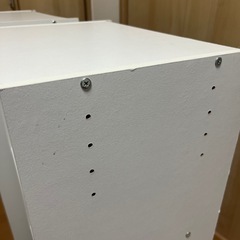 【お譲りします】カラーボックス×2個
の画像