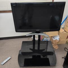 ジャンクAQUOS　LC32E8＋汎用テレビラック