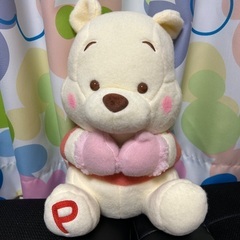 くまのプーさん　ホワイト　ミルキーぬいぐるみ