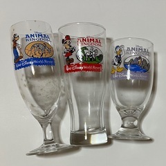 【訳アリ/今月廃棄予定】ディズニーグラス3個セット