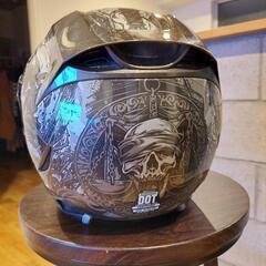 バイク用ヘルメットの画像