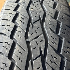 ジムニーサイズ 社外 16in アルミホイール 215/70R16夏ムチムチ の画像