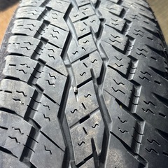 ジムニーサイズ 社外 16in アルミホイール 215/70R16夏ムチムチ の画像