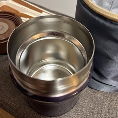 サーモス(THERMOS) 保温ランチジャー ネイビー 380ml 真空断熱スープジャーの画像