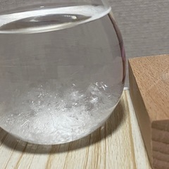 (お話中)ストームグラス(化学天気管)の画像