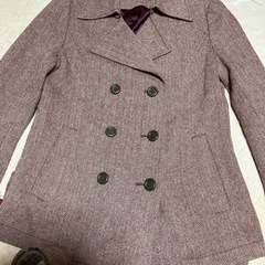 赤系　2 ジャケット　ヘリンボーン柄の画像
