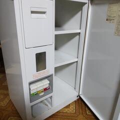 レトロ　米びつ付きレンジ台の画像