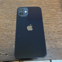 iPhone12ブラック128GB SIMフリー バッテリー74...