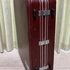 昭和レトロ 大きめキャリーケース　機内持ち込みの画像