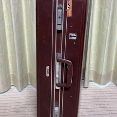昭和レトロ 大きめキャリーケース　機内持ち込みの画像