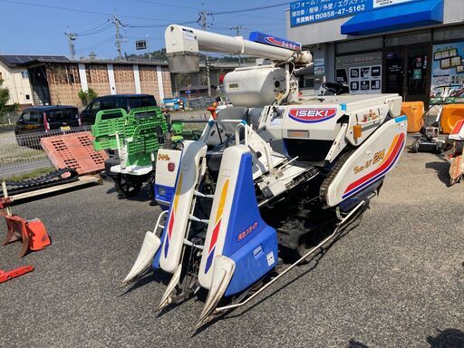 【売切御免！】897 鳥取県発 イセキ コンバイン 339ｈ [ HVA214G-ZKWC ] 現状販売 引取歓迎 広島 岡山 島根 兵庫 あぐり家鳥取中央店