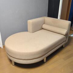 モデルルーム展示品　カウチソファ　ベージュ