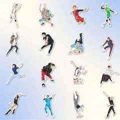 ハイキュー　ステッカー49枚入りの画像