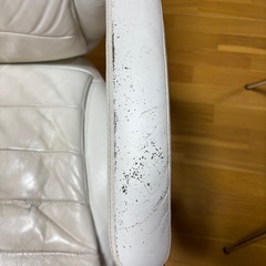 レザー調デスクチェア ハイバック の画像
