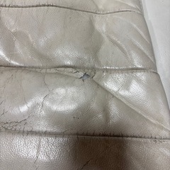 レザー調デスクチェア ハイバック の画像