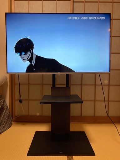 テレビ50型スタンドセット売り