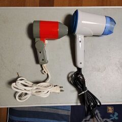 軽量・小型ハイパワーヘアドライヤー 静音タイプ ２機セットの画像