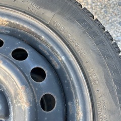 【スタッドレス】155/65R14 4本セット ホイール付き／軽...