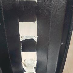 ハイバックチェア　ブラック　ダイニングチェアの画像