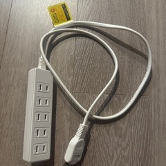 受け付け終了_6/5まで受け取れる方)電源タップの画像