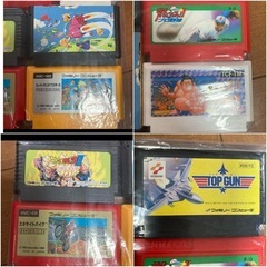 ゲーム本体とカセット７種の画像