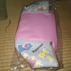 ポケモン　バニティポーチ　ピンク