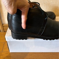 「新品_足長効果」ヒールアップブーツ新品の画像