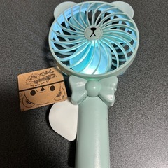 手動持ち運びミニ扇風機の画像