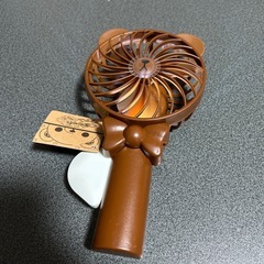 手動持ち運びミニ扇風機の画像