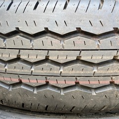 新車剥がし　BS 195/80R15 24年製 夏タイヤ　【シャ-68 ②】 新車剥がしBS 195/80R15 24年製 夏タイヤ【シャ-68 ②】