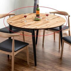 未使用/新品　天板のみ　アカシア天板　丸天板　伸縮　DIY素材