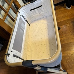 【ベッド使用無し美品】 HZDMJベビーベッドの画像