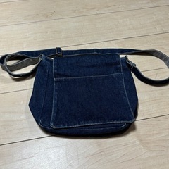 デニム　ショルダーバック
