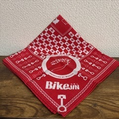⑲お取引頂いた方への粗品 バイクジン バンダナ？