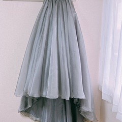 【募集中】ドレセル カラードレス グレー NO.3177 ドレスバッグ付 ウェディングの画像