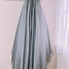 【募集中】ドレセル カラードレス グレー NO.3177 ドレスバッグ付 ウェディングの画像