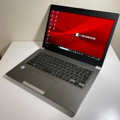 ★バッテリー優秀★東芝RZ63/NS 第8世代core i5 SSD256GB メモリ8GB B61の画像
