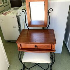 リサイクルショップ　ピカソ　小松原】🏡 猫脚アンティークアイアンドレッサー Del sol DS-D3270/H3271 🎀★6937★の画像