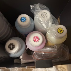 DTF白インク熱転写プリンターA3サイズ　+熱転写機の画像