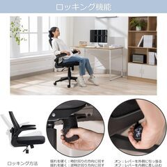 Felicita オフィスチェア デスクチェアの画像
