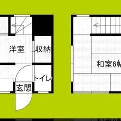 🎵旭区　民泊物件🎵初期費用無料 🎵ペット飼育可　2K 23.74...