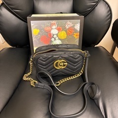 Gucci キルティング ミニショルダーバッグの画像