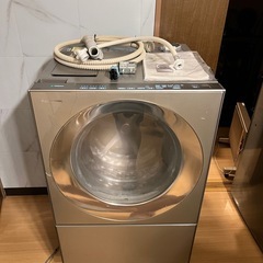 訳あり　NA-VG2200R  パナソニック　ドラム式洗濯乾燥機 分解清掃済み　Vベルト新品交換済み