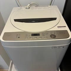 SHARP 洗濯機＆Panasonic 冷蔵庫