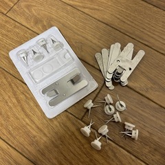 無印良品　　壁に掛けれるシリーズ　ウォールナット材の画像