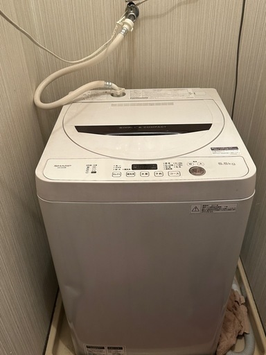 冷蔵庫、洗濯機、オーブン。